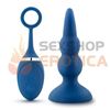 Dilatador anal con vibracion carga usb y control inalambrico